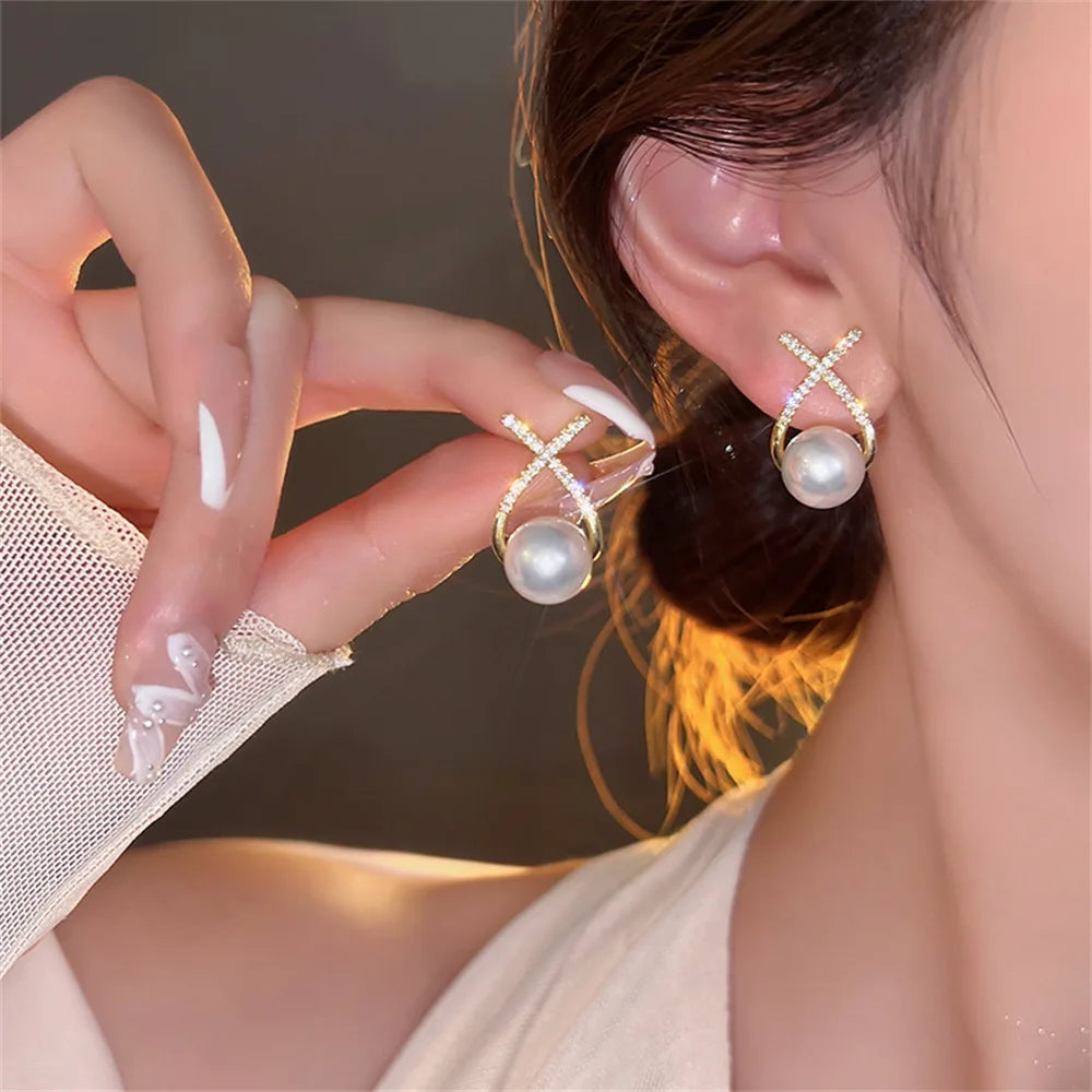 Sweet flower stud Earrings.