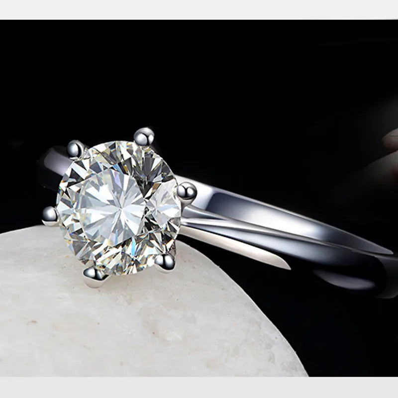 Ring S925 silver crystal,unisex