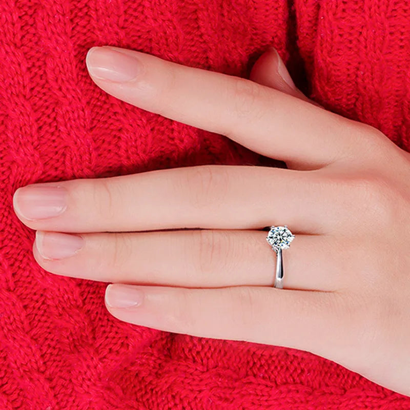 Ring S925 silver crystal,unisex