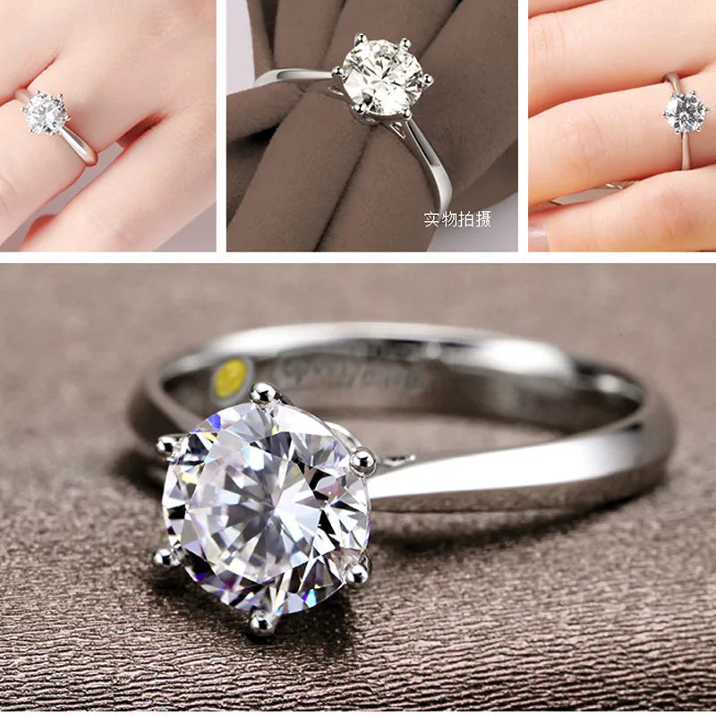 Ring S925 silver crystal,unisex