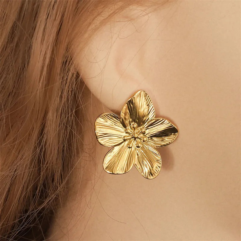 Retro flower Earrings