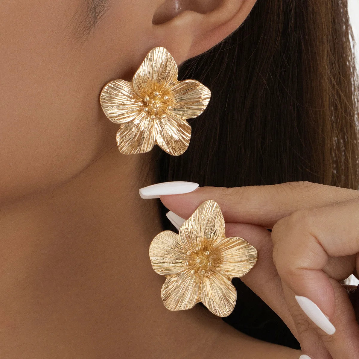 Retro flower Earrings
