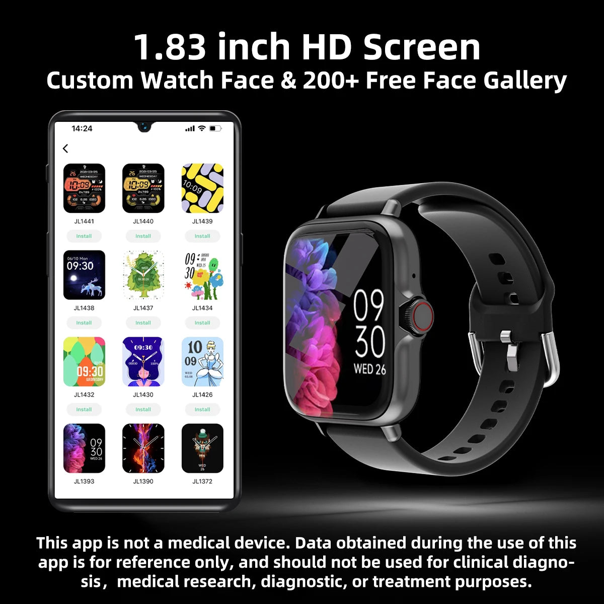 1.83" Smart Watch