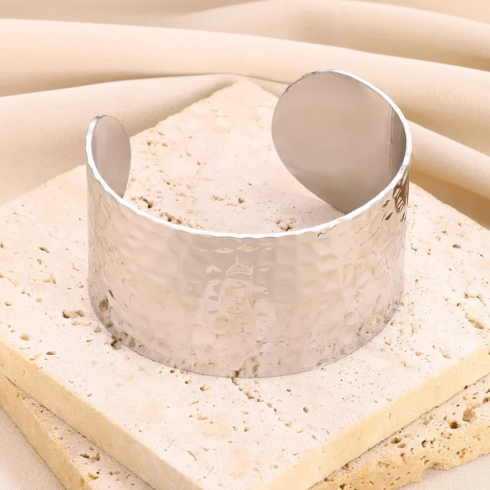 Gold-tone cuff bracelet