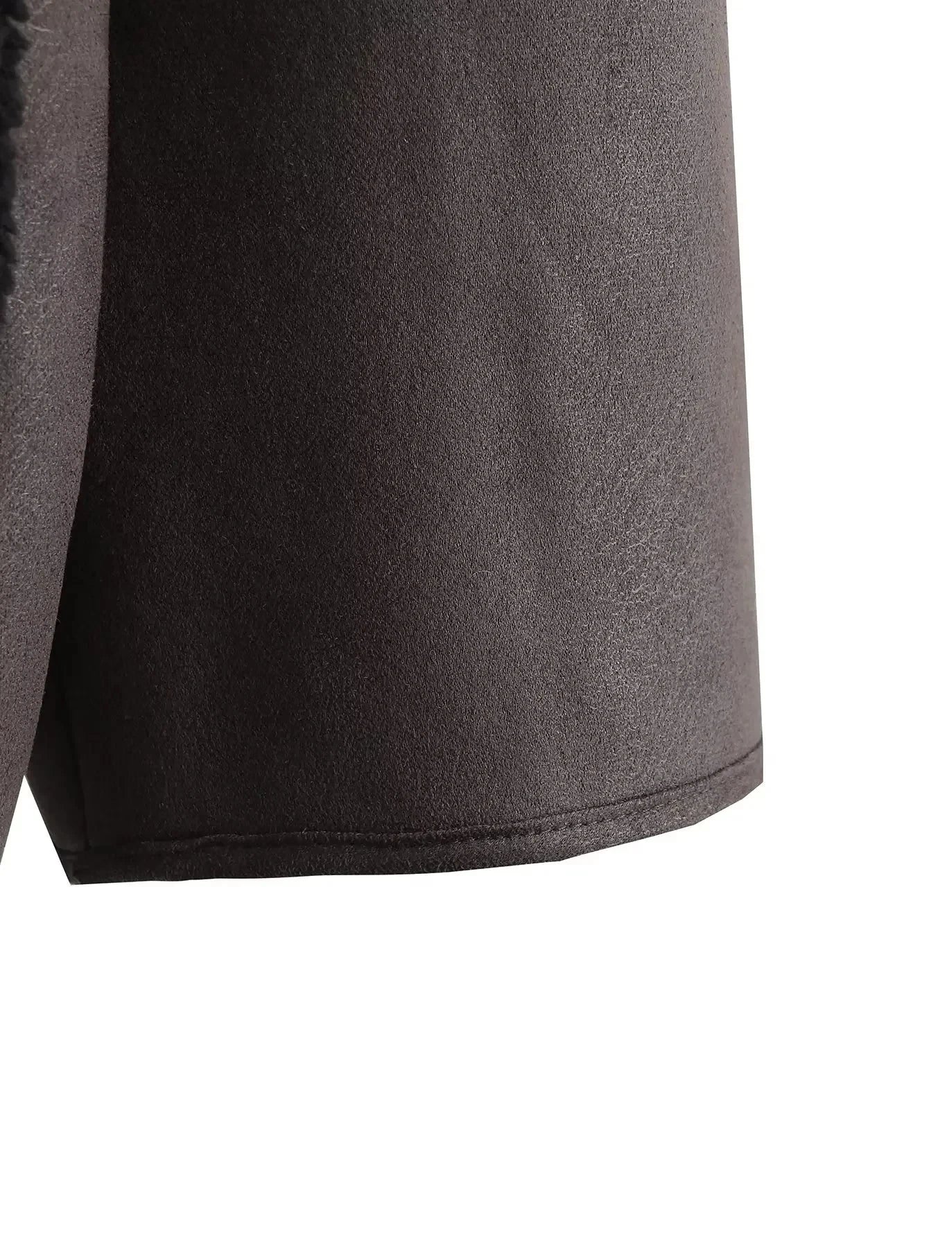 MUJER Faux Leather Jackets for Women Winter Warm Bomber Jacket