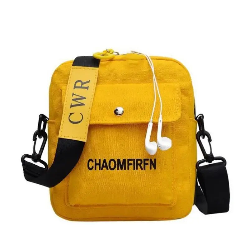 Women’s canvas crossbody bag