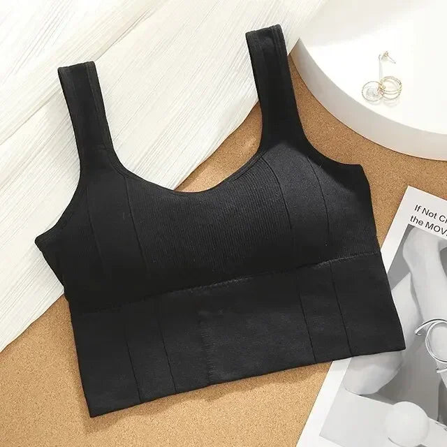 woman Seamless breathable sports bra