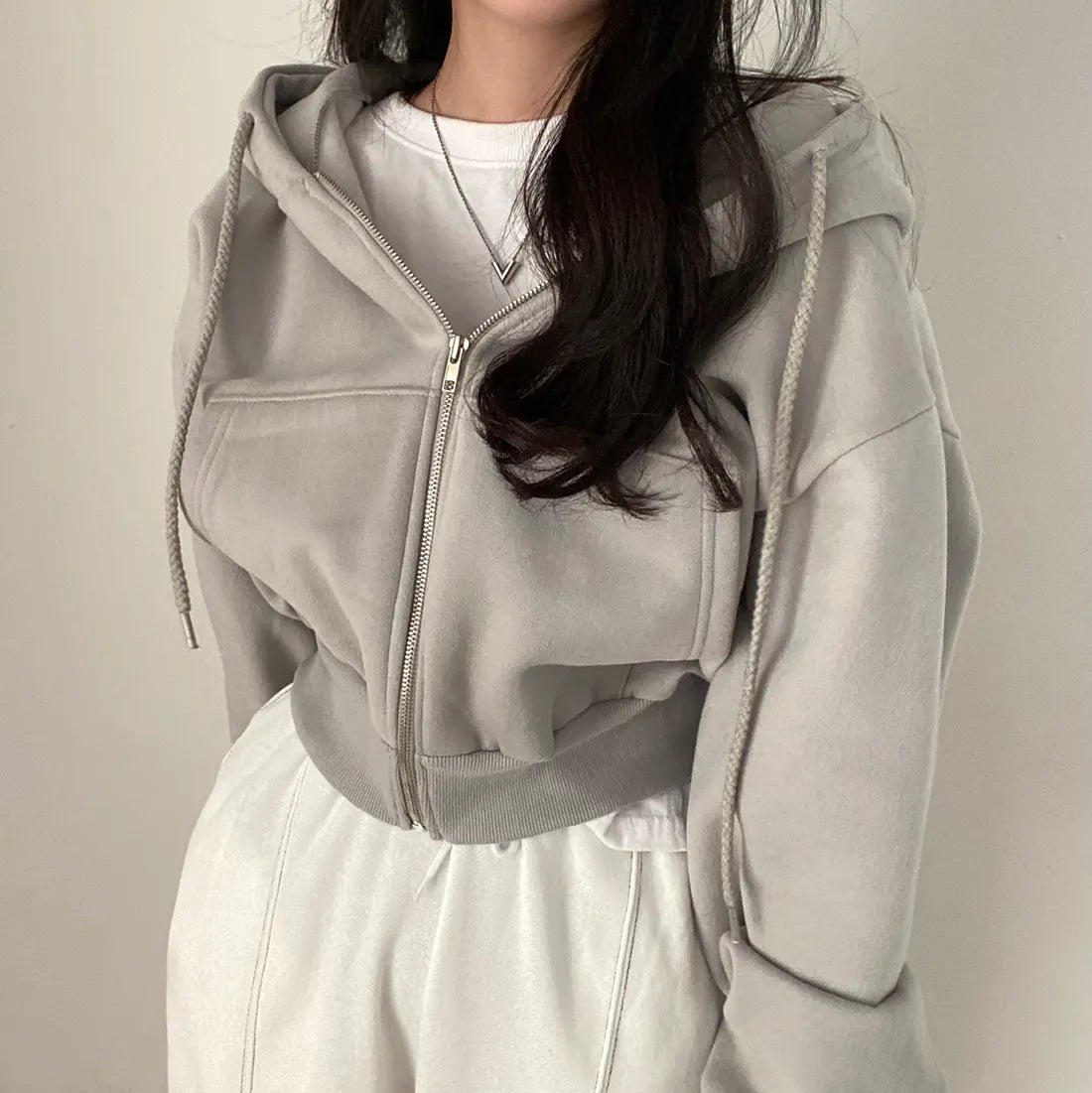 Y2K women’s oversized hoodie jacket
