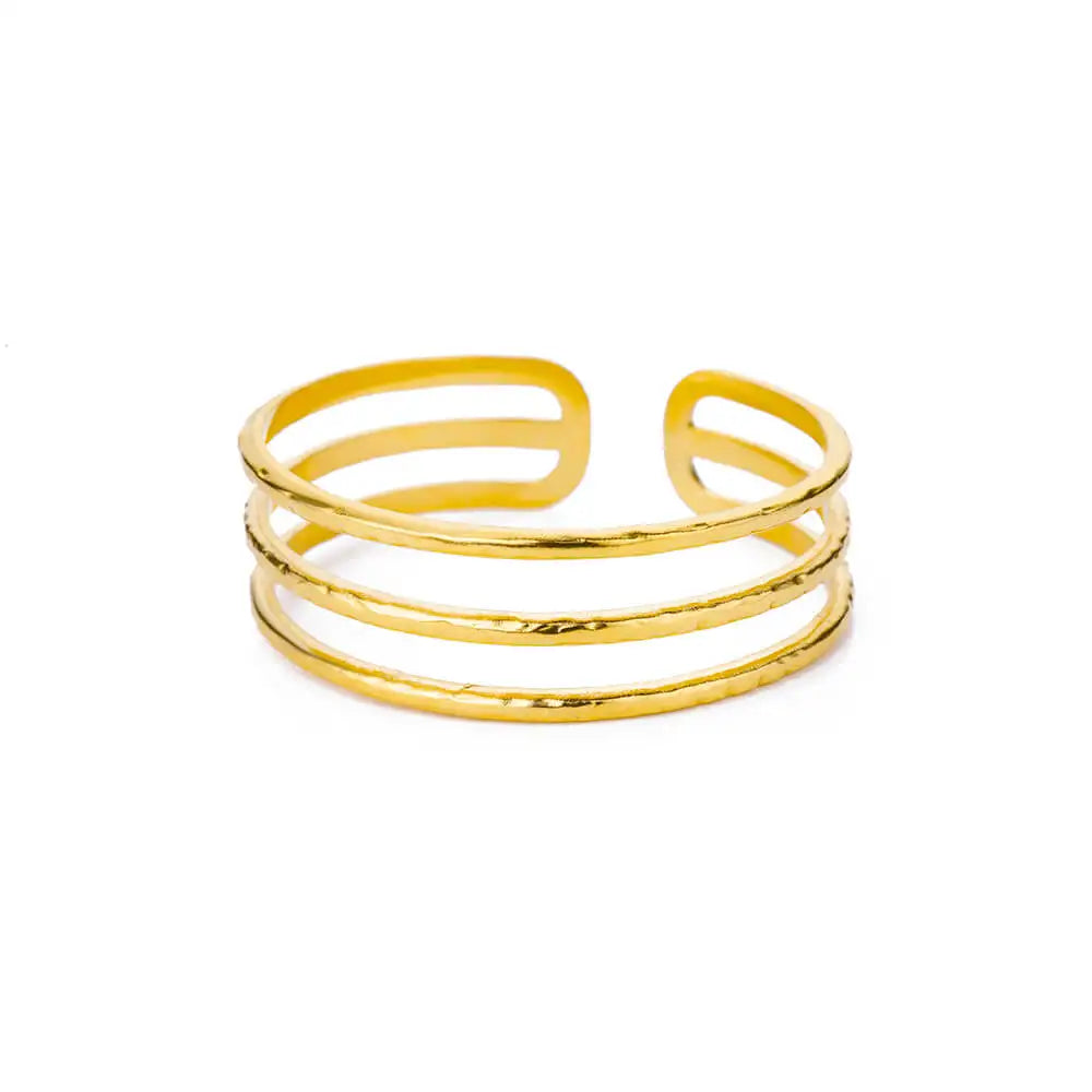 Gold-tone cuff bracelet
