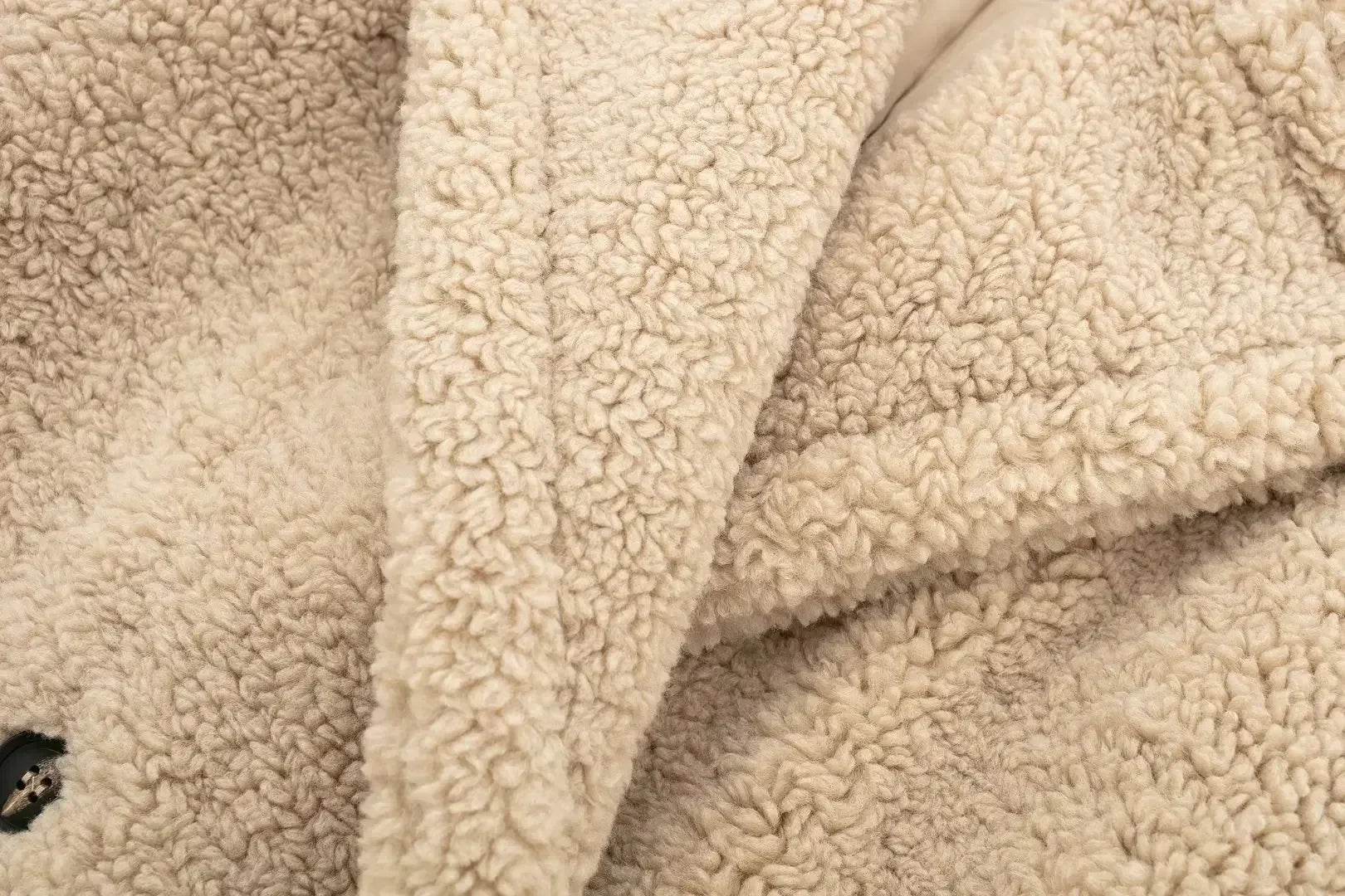 Women Autumn Winter Vintage Wool Blend Long Coat Lapel