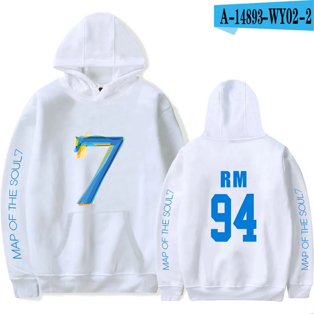 JIMIN Map of Soul 7 Unisex Hip Hop Hoodie