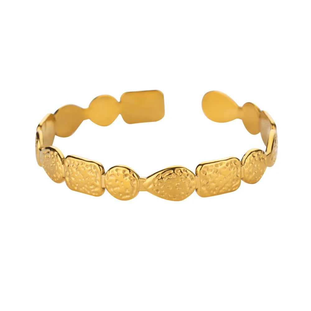 Gold-tone cuff bracelet