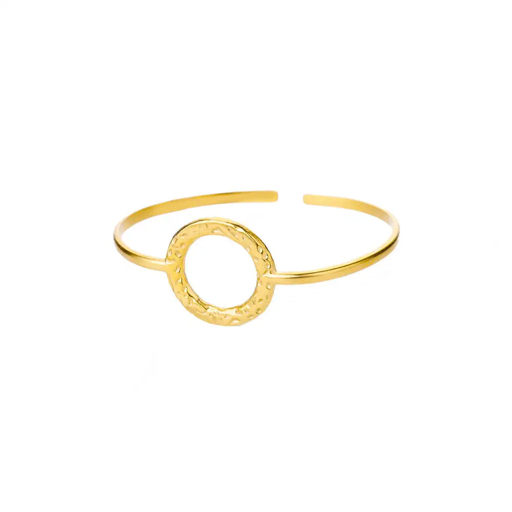 Gold-tone cuff bracelet