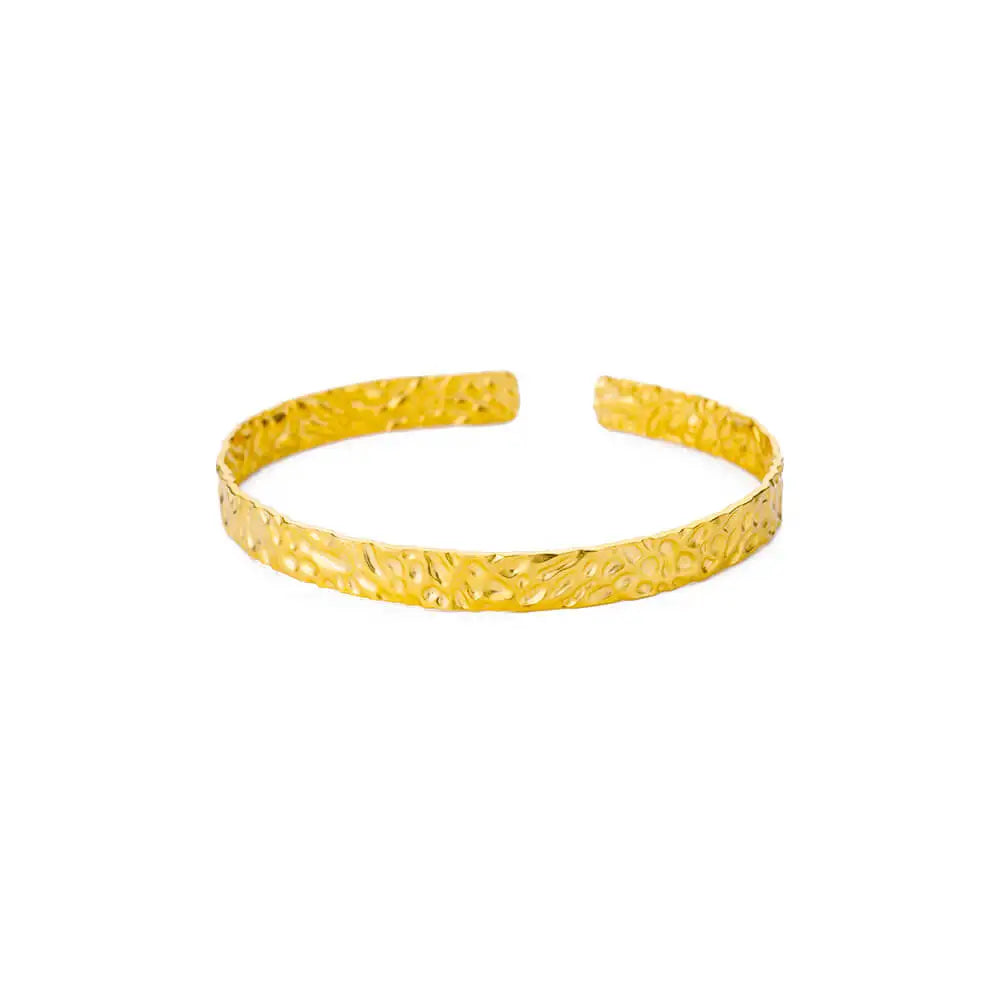 Gold-tone cuff bracelet