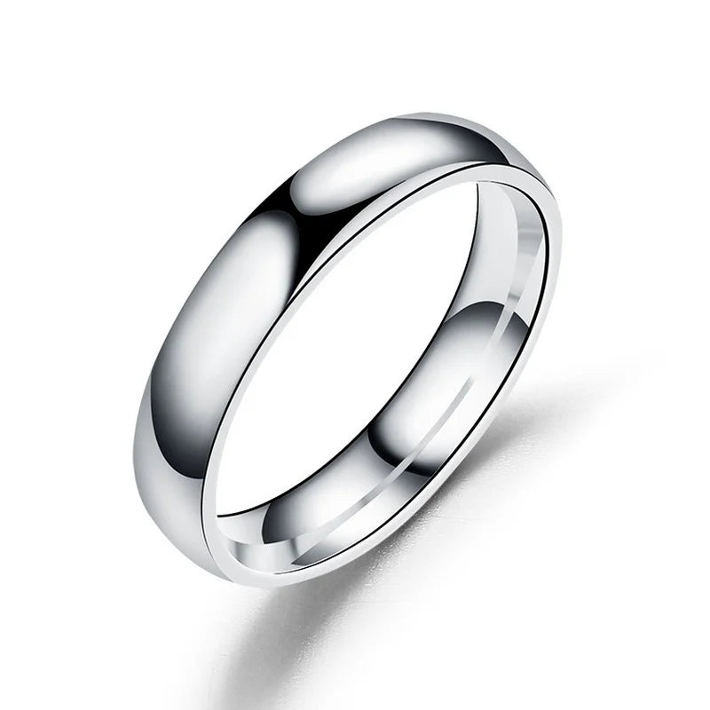 Titanium 6mm couple Ring