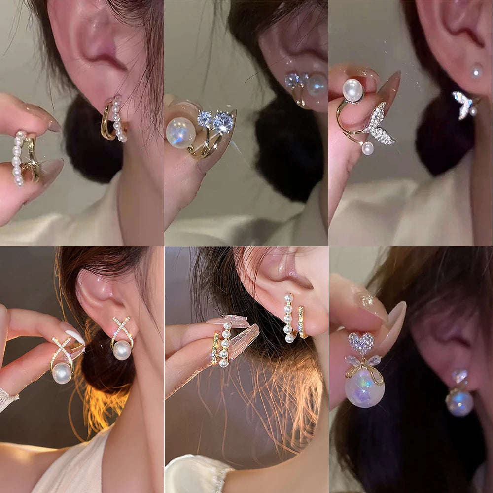 Sweet flower stud Earrings.
