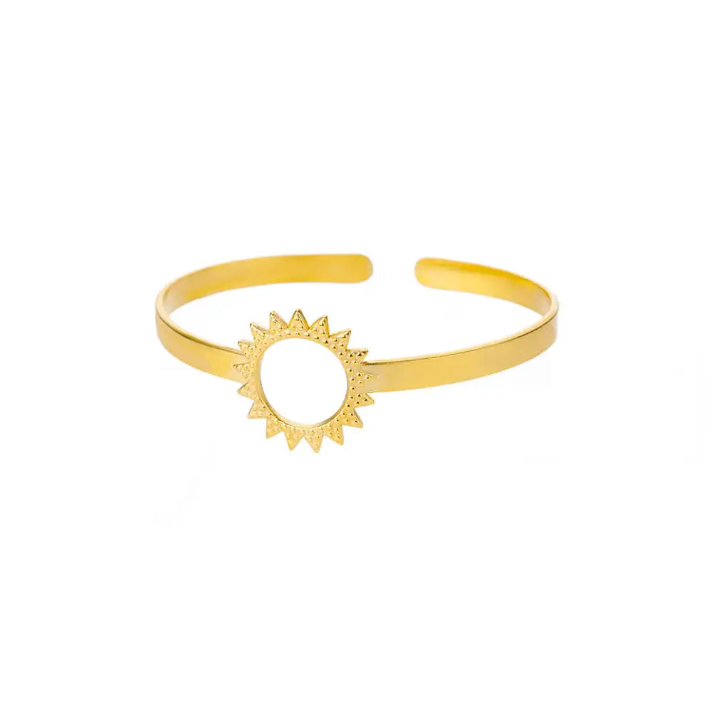 Gold-tone cuff bracelet