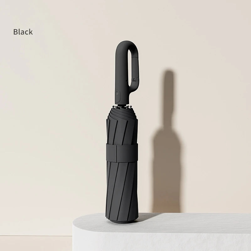 Extra-large umbrella, wind-, rain-, UV-resistant, automatic