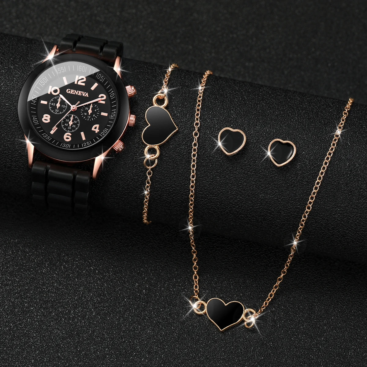 Women’s quartz watch set