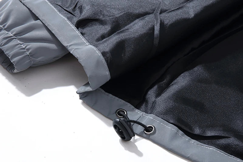 Men’s Double Fabric Reflective Zip Jacket