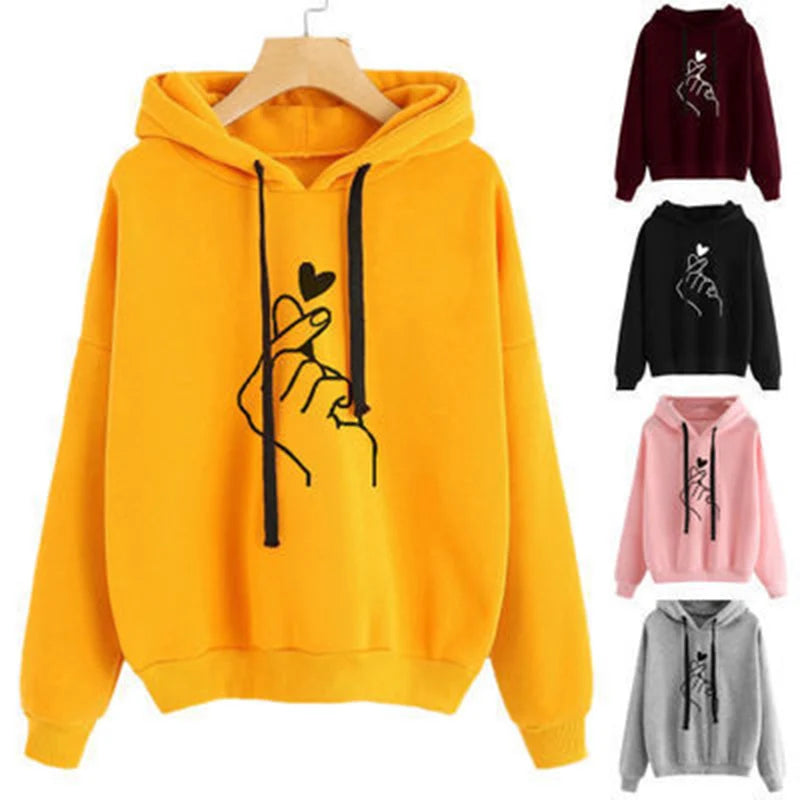 Autumn Fleece Korean Hoodie