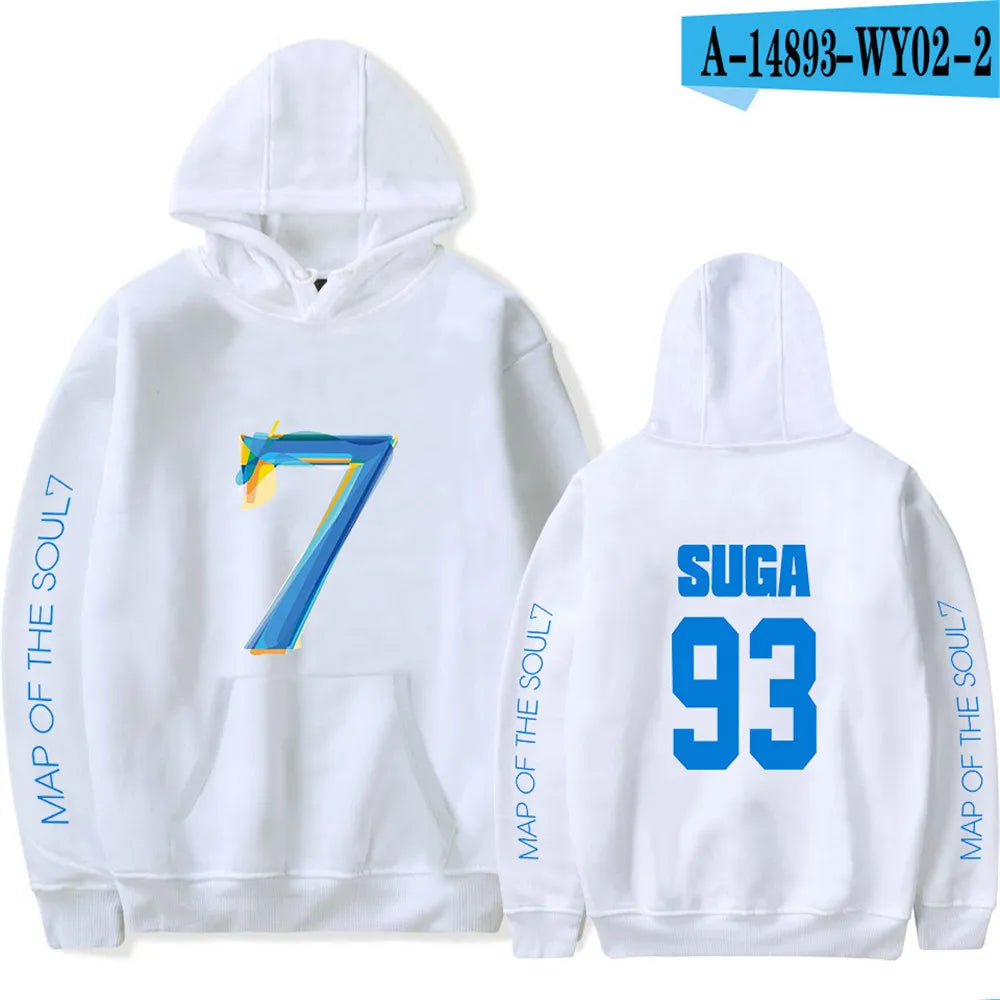 JIMIN Map of Soul 7 Unisex Hip Hop Hoodie