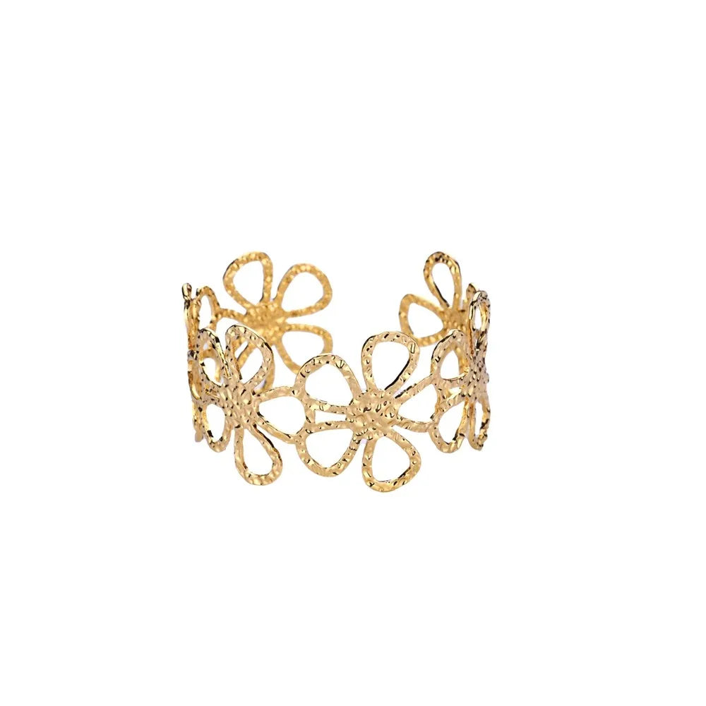 Gold-tone cuff bracelet