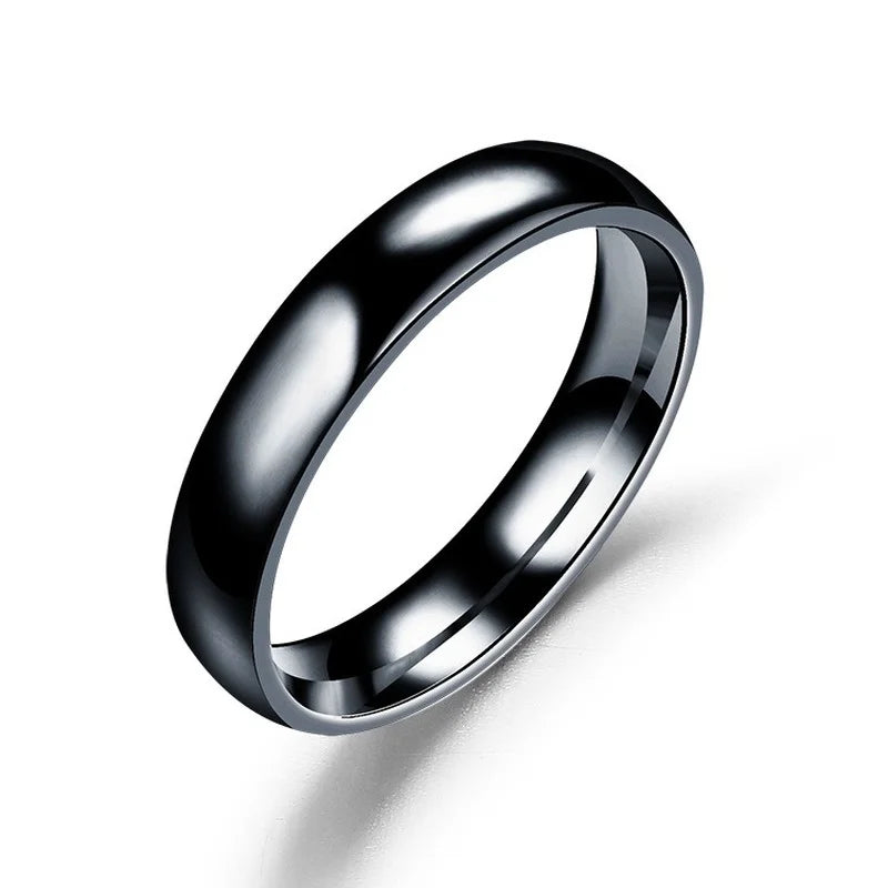 Titanium 6mm couple Ring